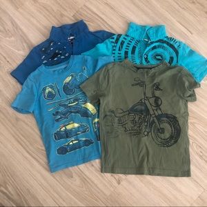 Lot of boys polo graphic T-shirt
